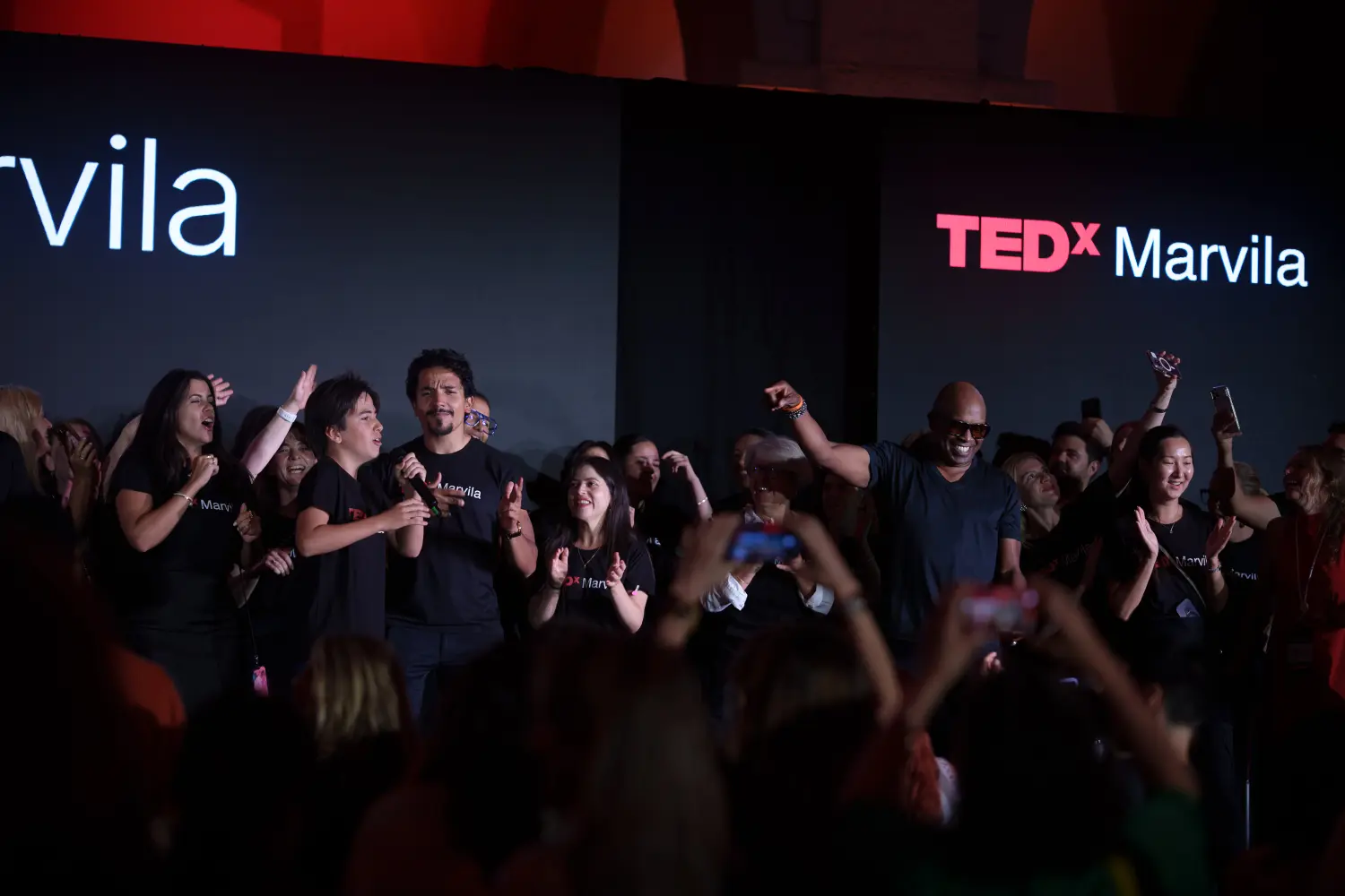 Celebration at TEDx Marvila event