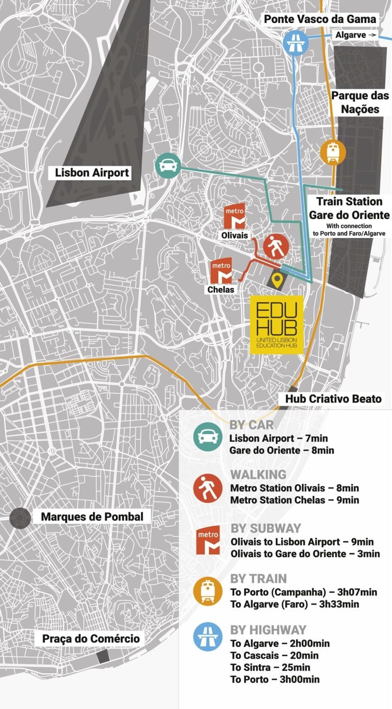 Edu-Hub-Location-Map